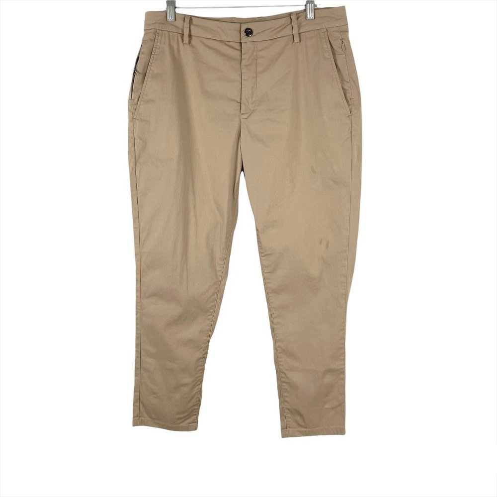 Birddogs Jeff Pesos Pants Liner Beige Cotton Blend Men's Size 34 X 28 PT-661